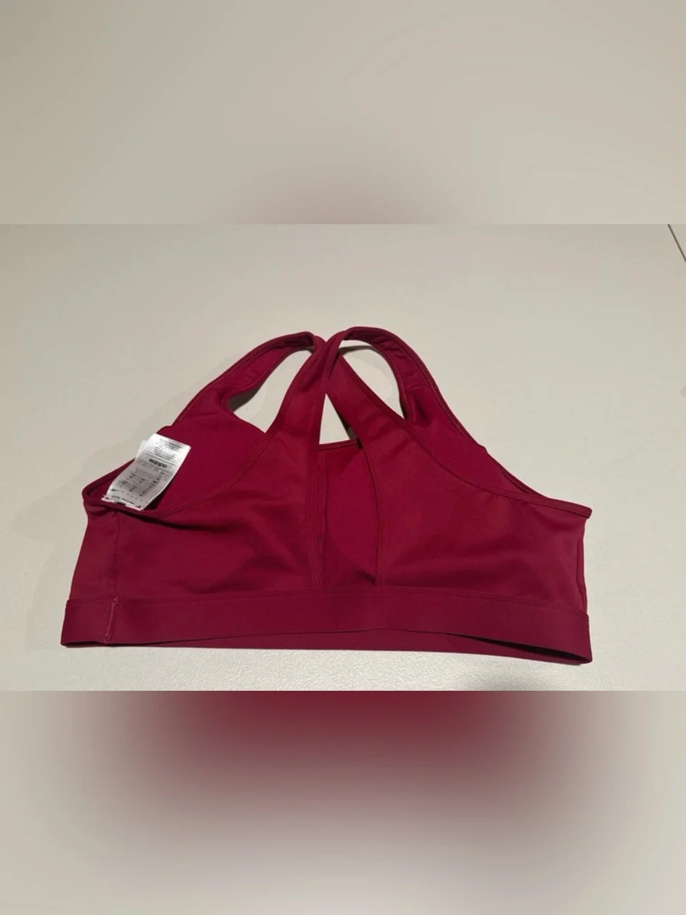 adidas Women's Maroon Crossback Sports Bra